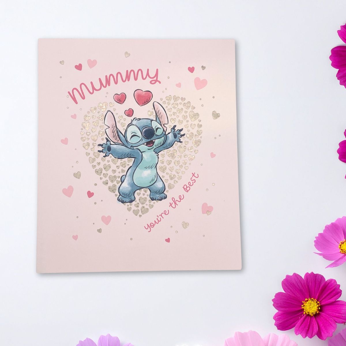 Mummy Mother's Day Card - Disney Stitch