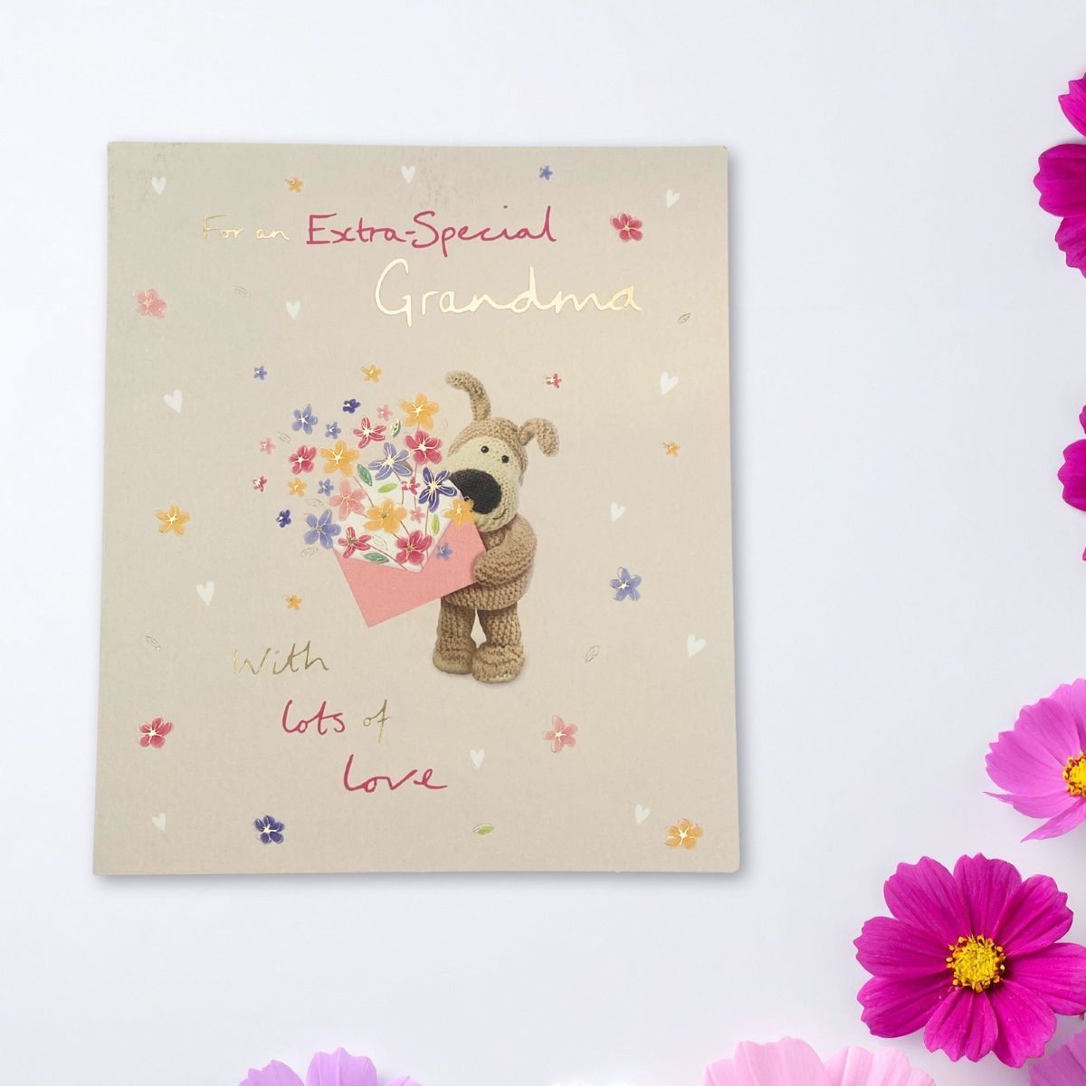 Grandma Mother's Day Card - Boofle Floral Envelope