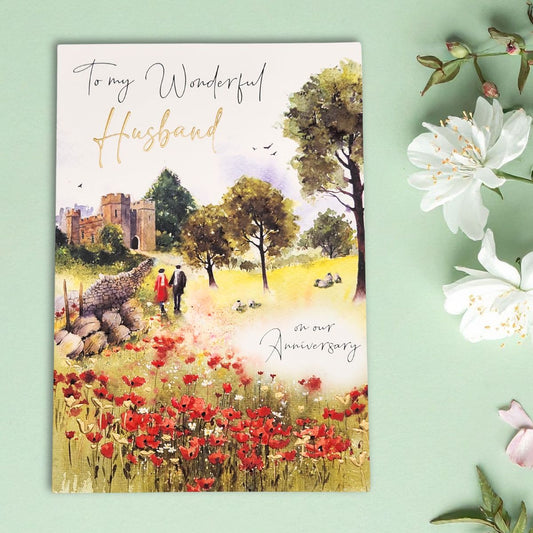 Husband Anniversary Card - Horizons Country Walk