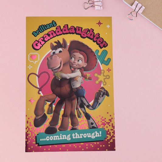 Granddaughter Birthday Card - Toy Story