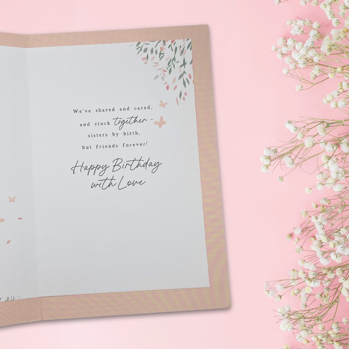 Sister Birthday Card - A Forever Friend