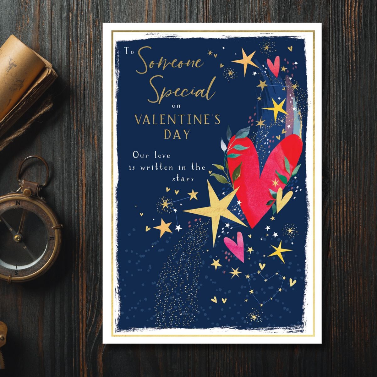 Someone Special Valentine's Day Card - Skylight Heart & Stars