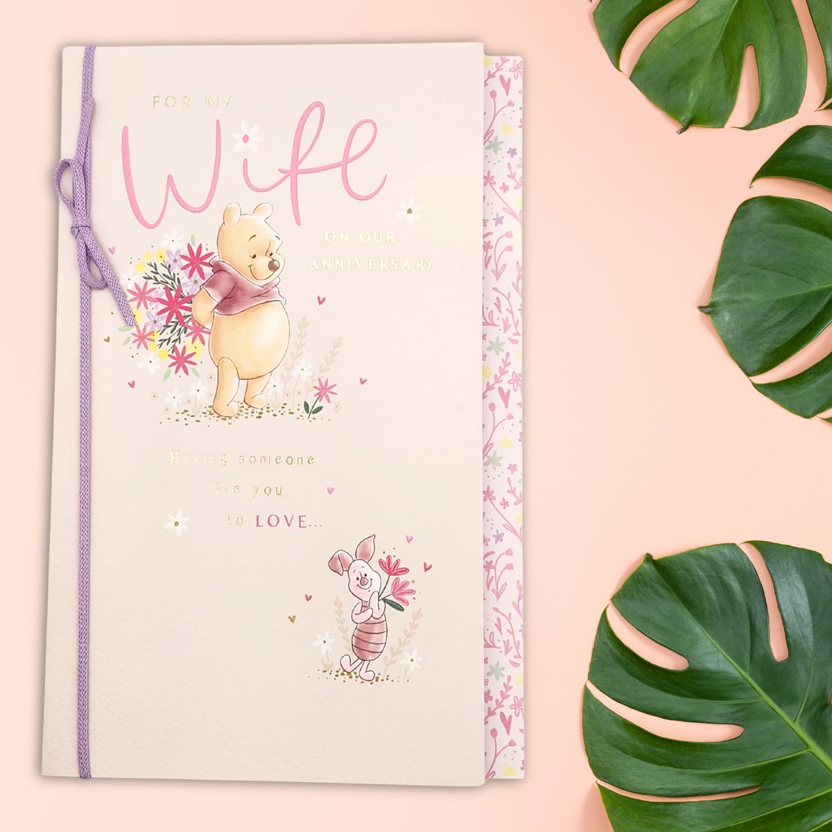 Wife Anniversary Card - Winnie The Pooh