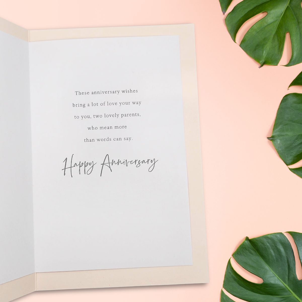 Mum & Dad Anniversary Card - Celebration Fizz