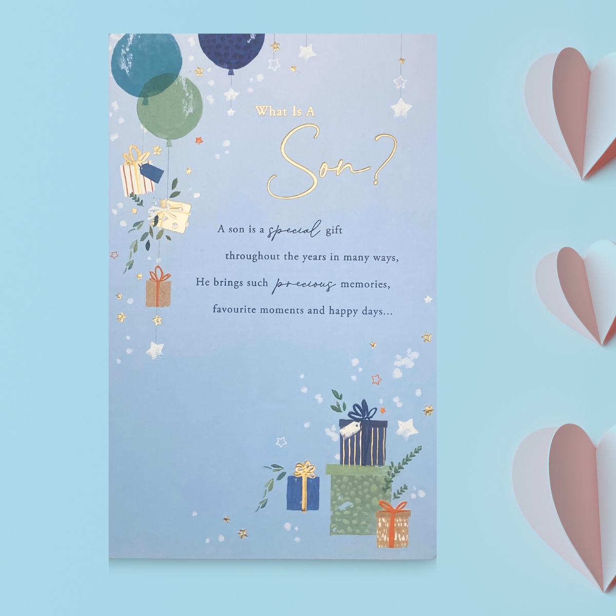 Son Birthday Card - What is A Son