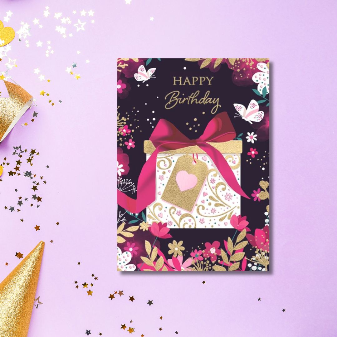 Joy Birthday Card - Birthday Present