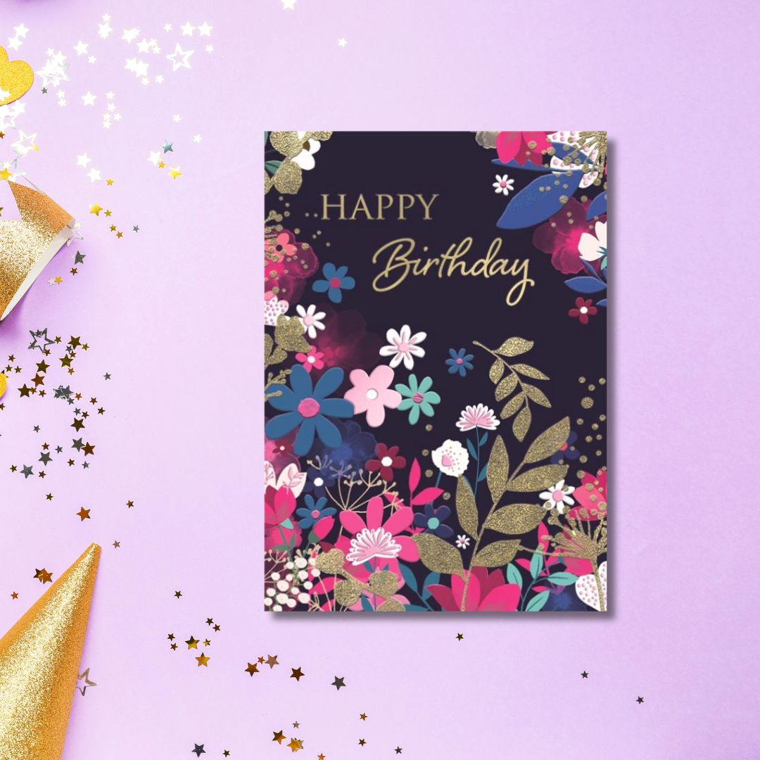 Joy Birthday Card - Happy Birthday