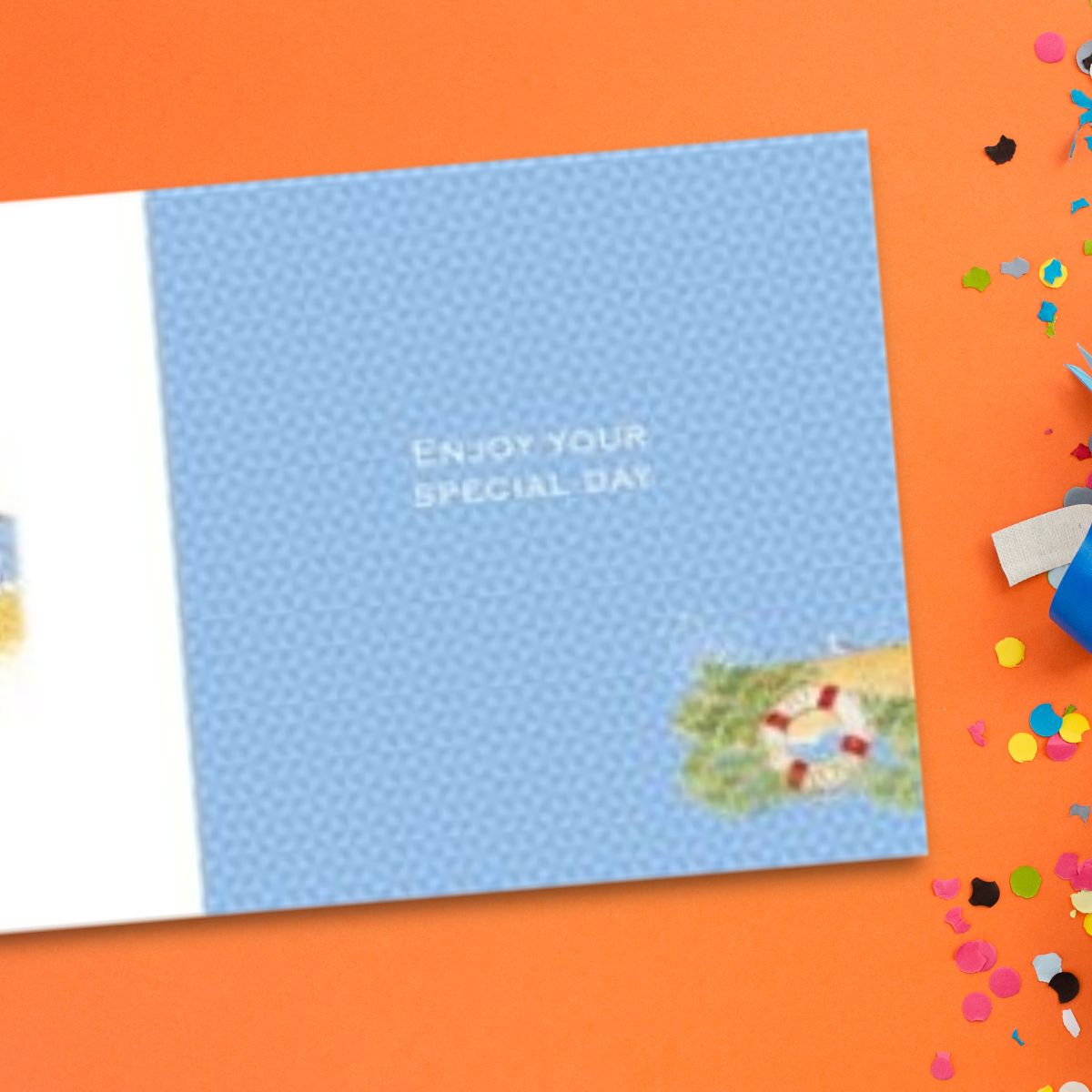 Pizazz Birthday Card - Beach Huts