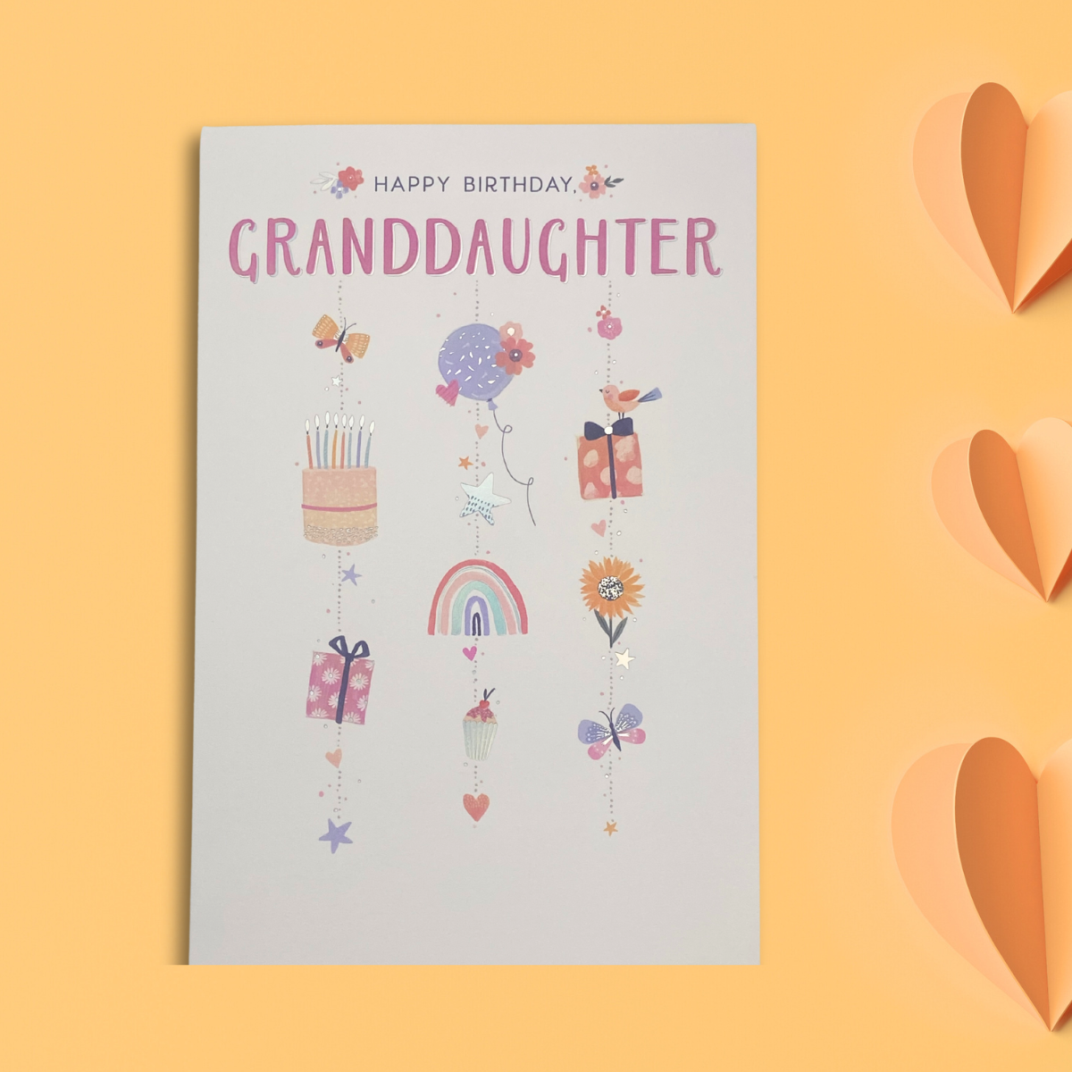 Granddaughter Birthday Card - Simply Precious