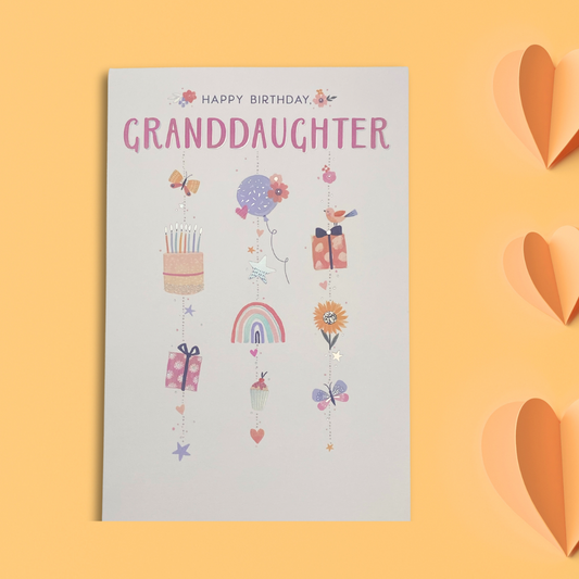 Granddaughter Birthday Card - Simply Precious