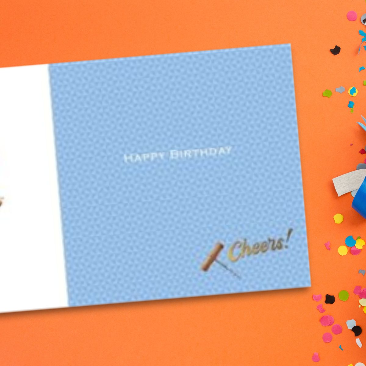 Pizazz Birthday Card - Red Wine Cheers