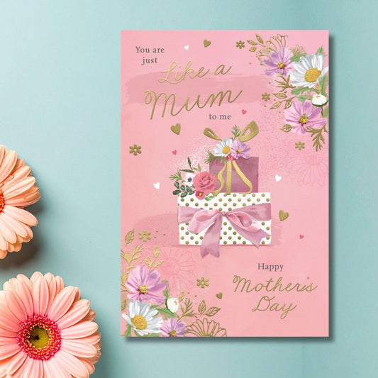 Just Like A Mum Mother's Day Card - Floral Gifts