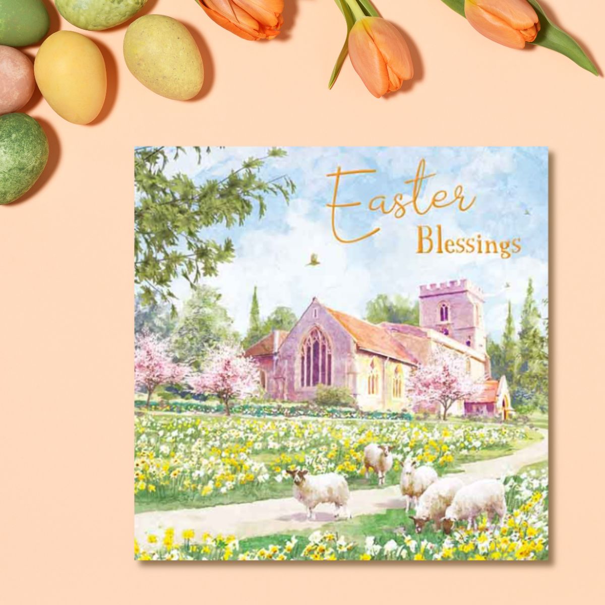 Easter Cards - Easter Blessings Pack Of 4 Cards