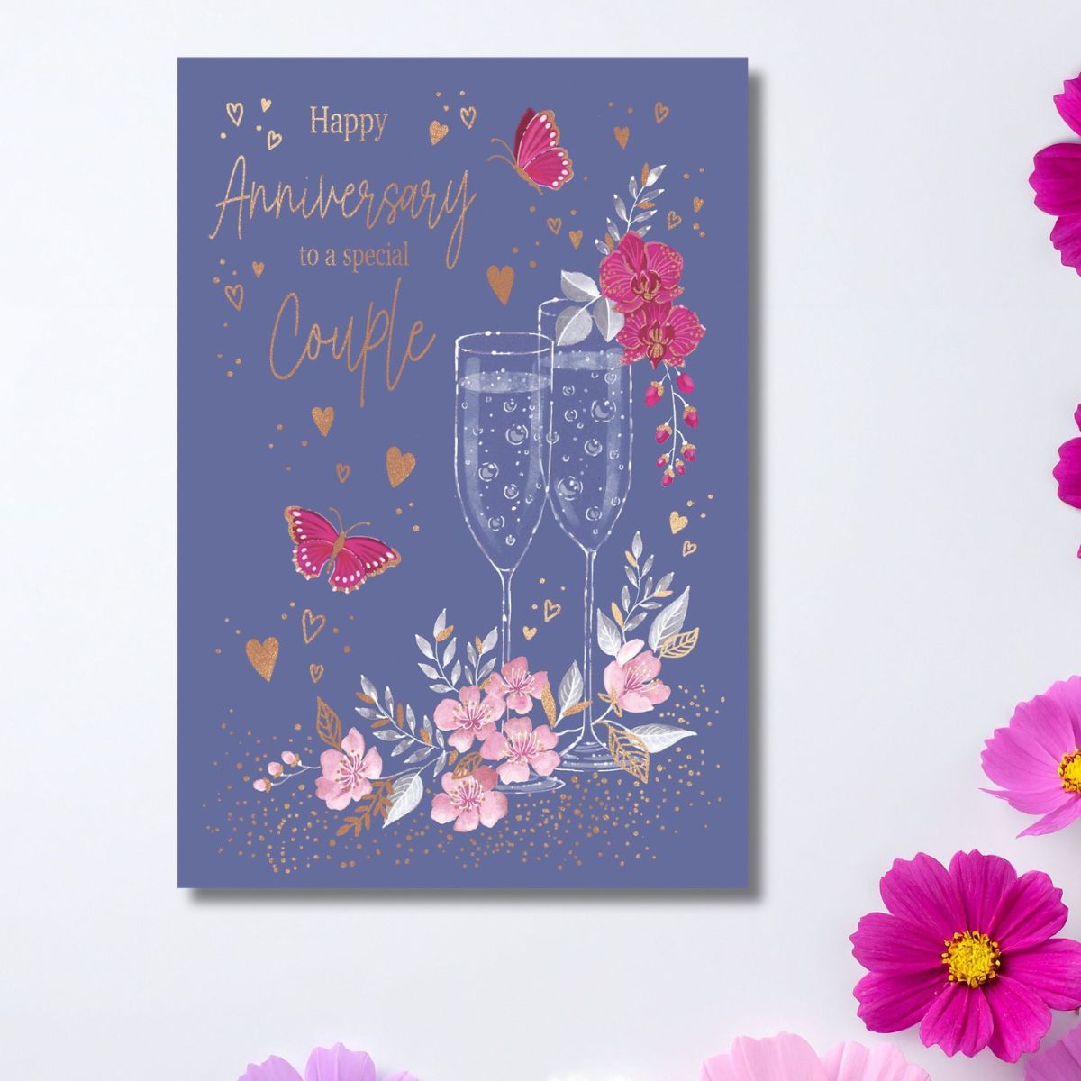 Happy Anniversary Card - Moonstone