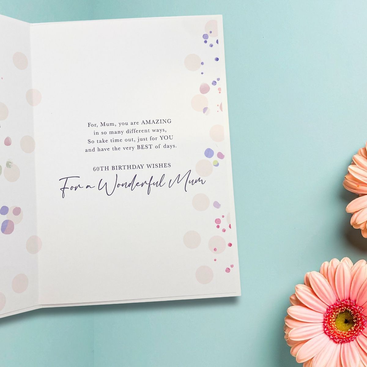 Mum 60th Birthday Card - Butterfly Mason Jar