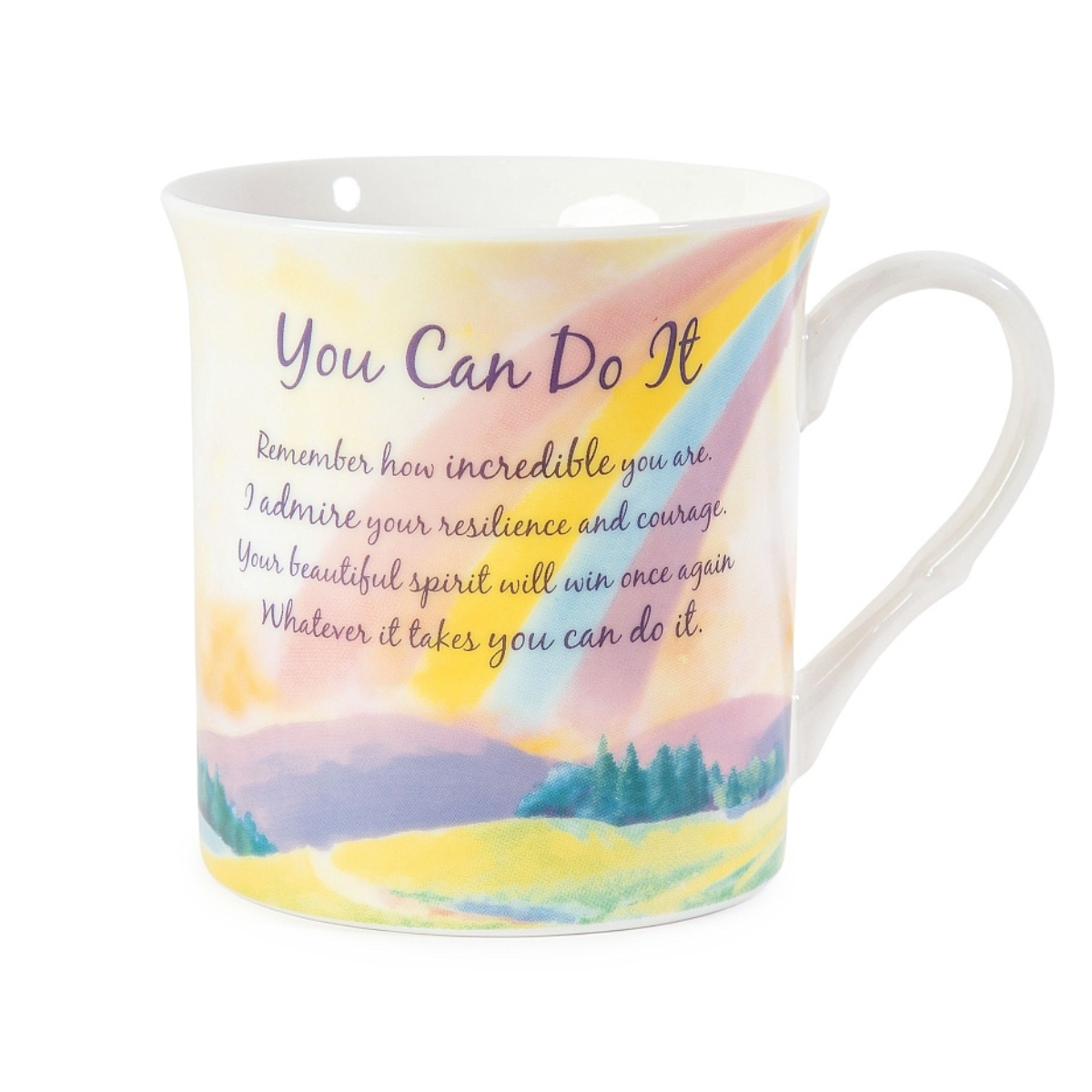 Boxed Mug - You Can Do It Blue Mountain Arts