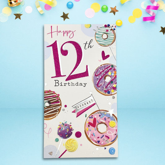 12th Birthday Card - Signature Donuts