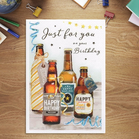 Essence Birthday Card - Birthday Beers