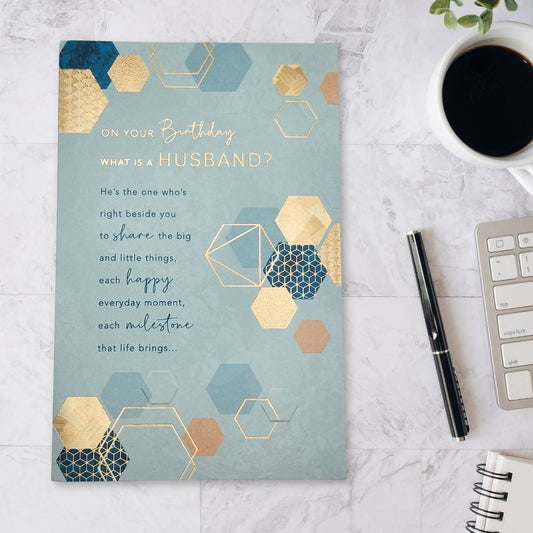 Husband Birthday Card - What Is A Husband?