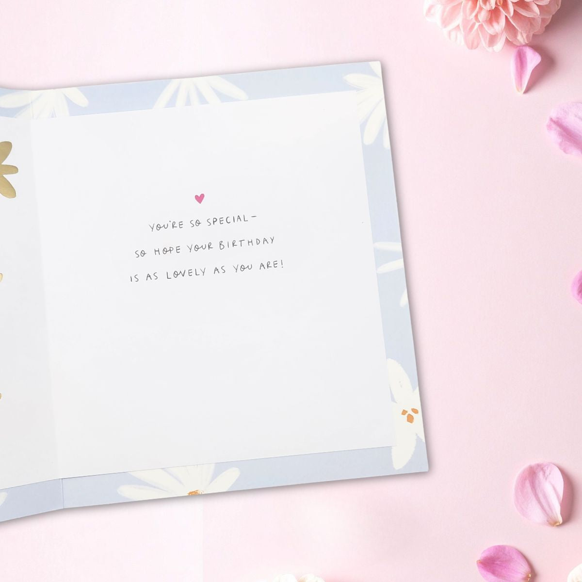 Daughter Birthday Card - Stripy Dress