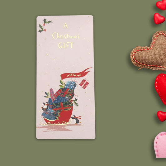 Money Wallet Christmas - Big World Little Things Sleigh