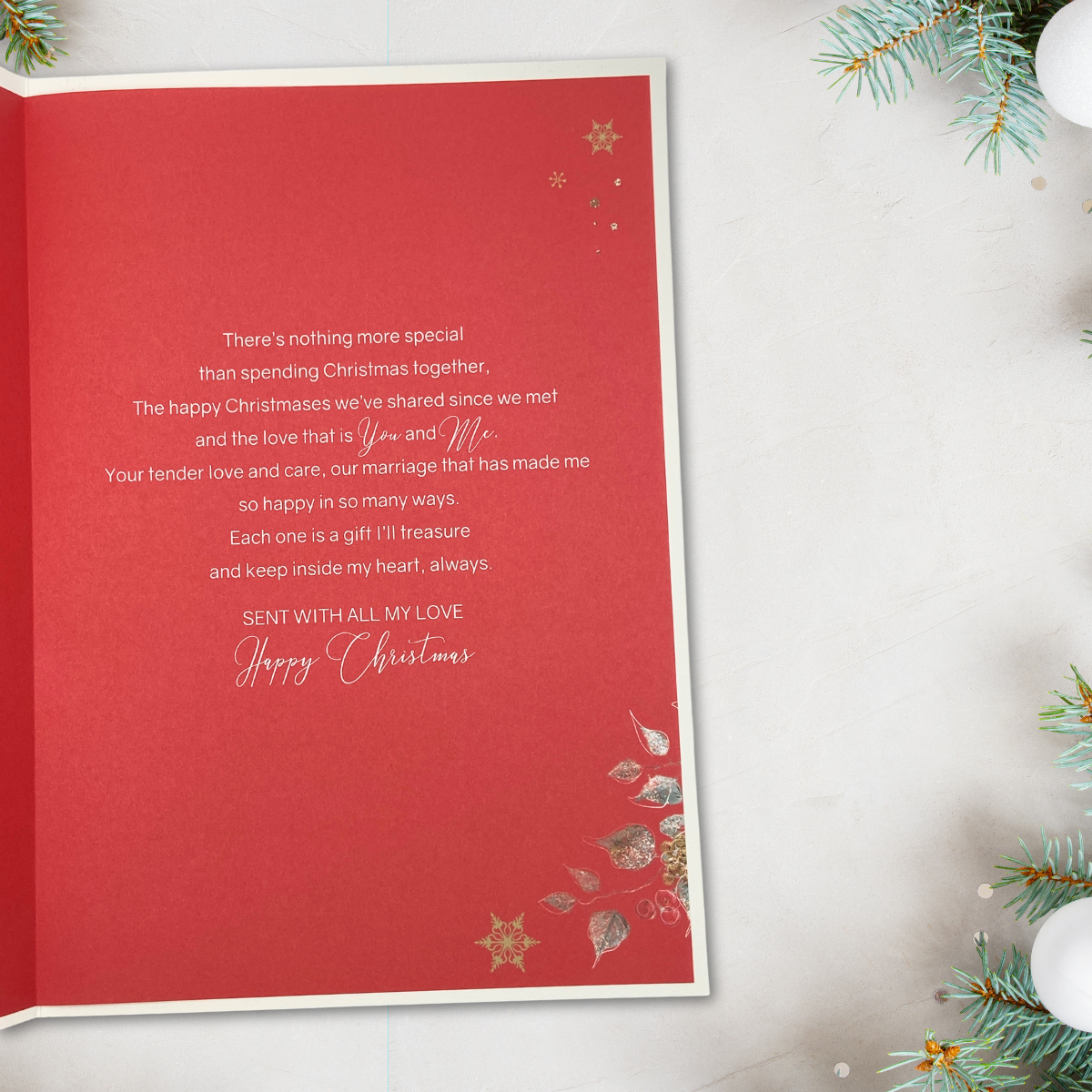 Husband Christmas Card - Grayson Red Wine & Gifts