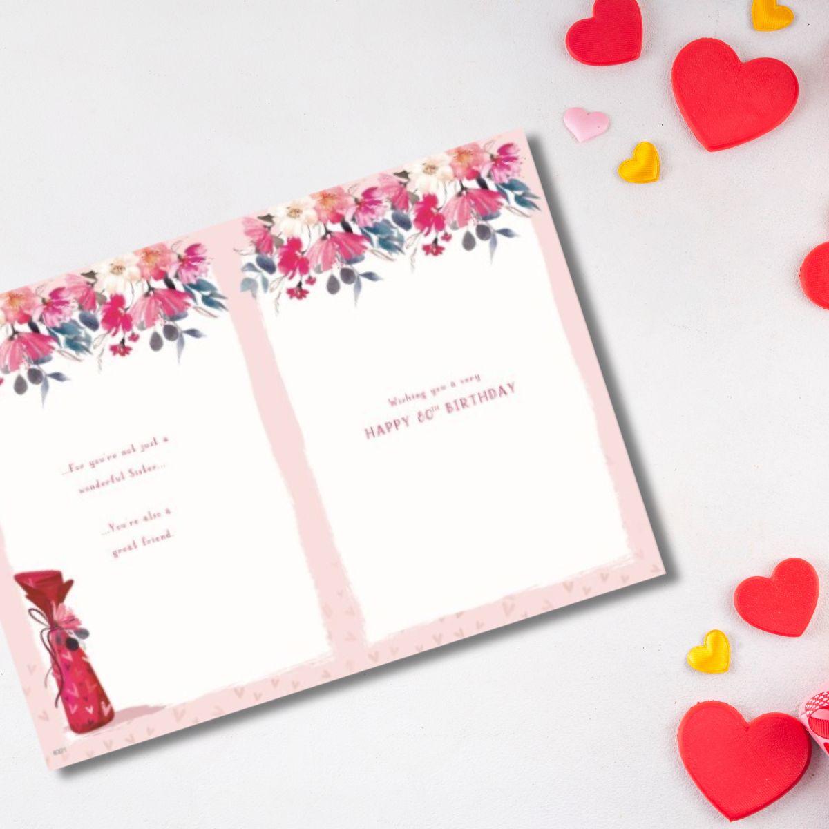Sister 80th Birthday Card - Skylight Gift