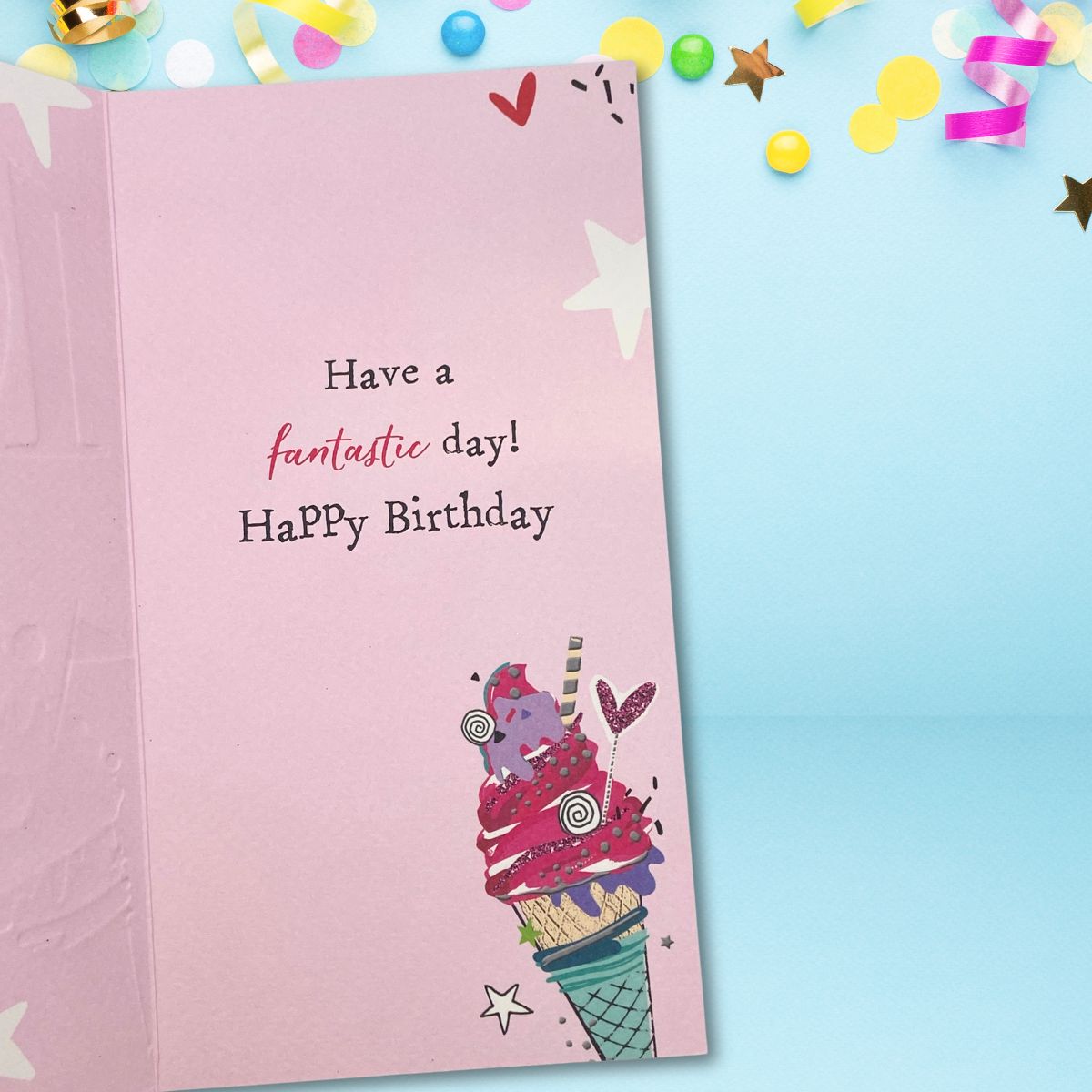 10th Birthday Card - Signature Ice Cream