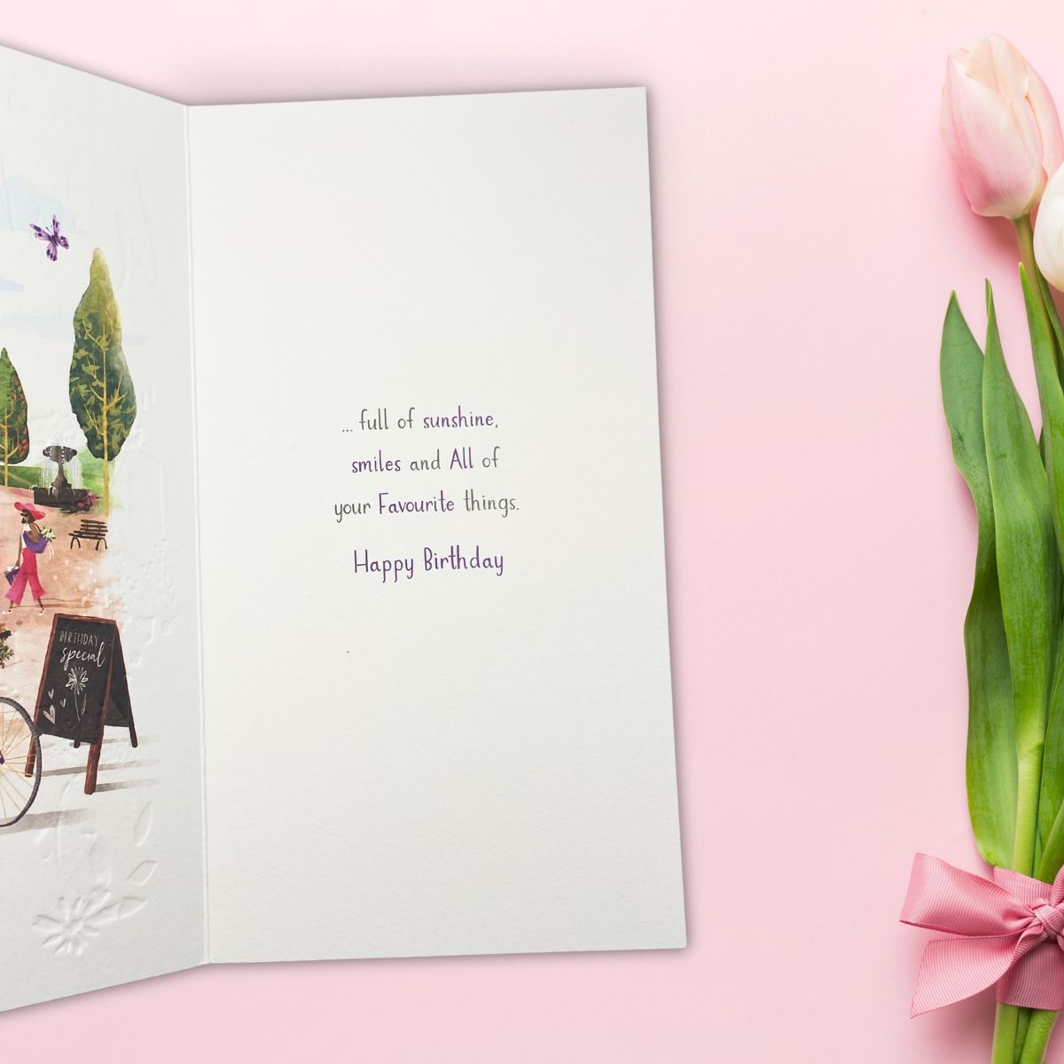Day Dreams Birthday Card - Flower Shop