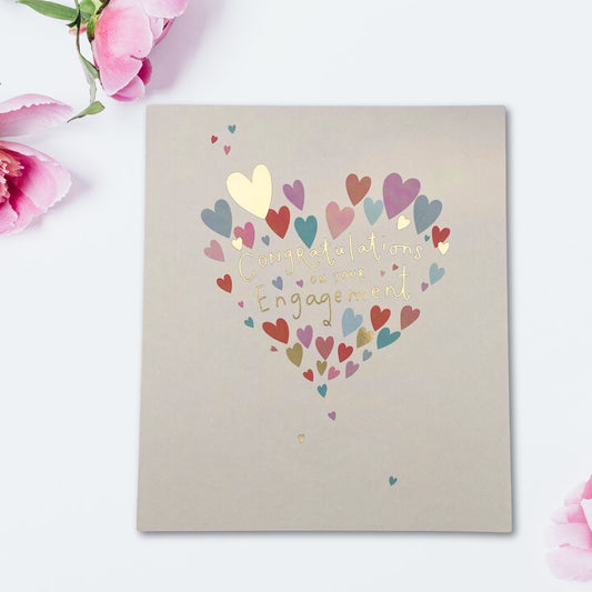 Engagement Card - Congratulations Heart