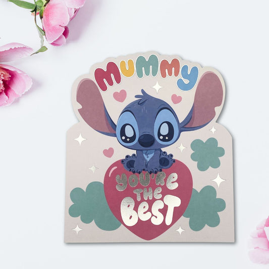 Mummy Birthday Card - Lilo & Stitch