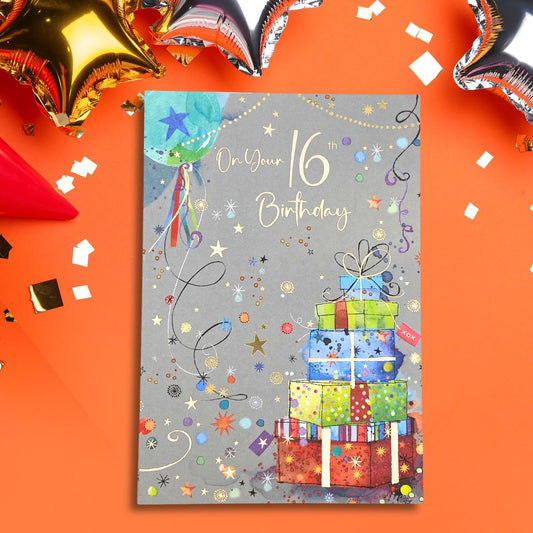 16th Birthday Card - Carnival Gifts