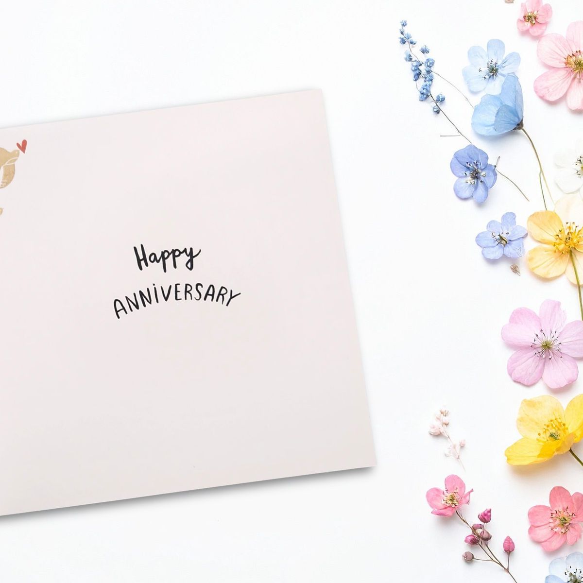 Happy Anniversary Card - Love Is The Best Adventure