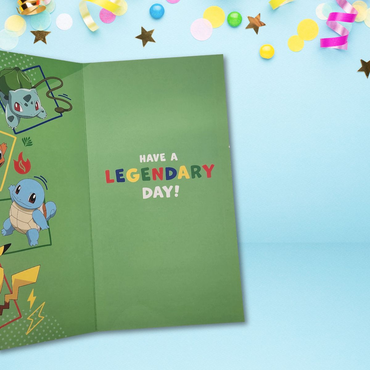 8th Birthday Card - Pokemon