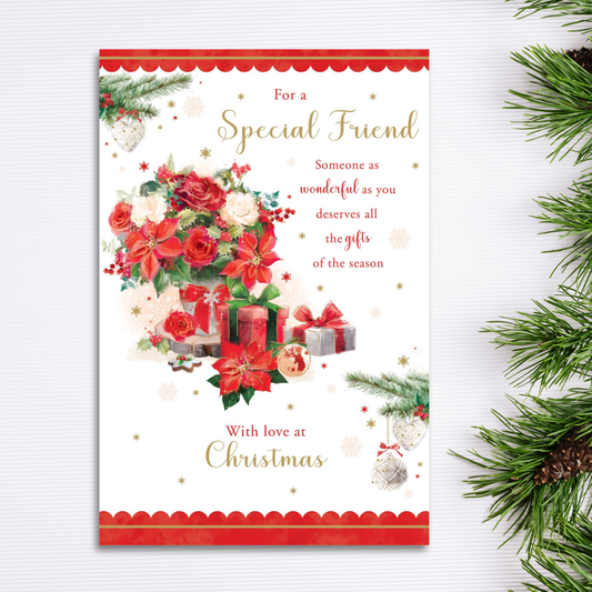 Friend Christmas Card - Grass Roots