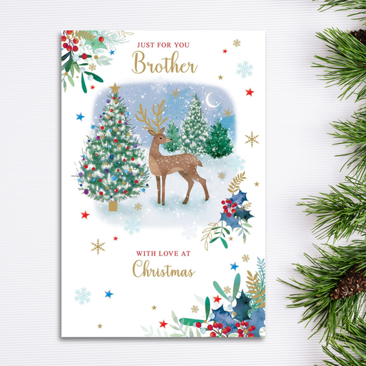 Brother Christmas Card - Grass Roots