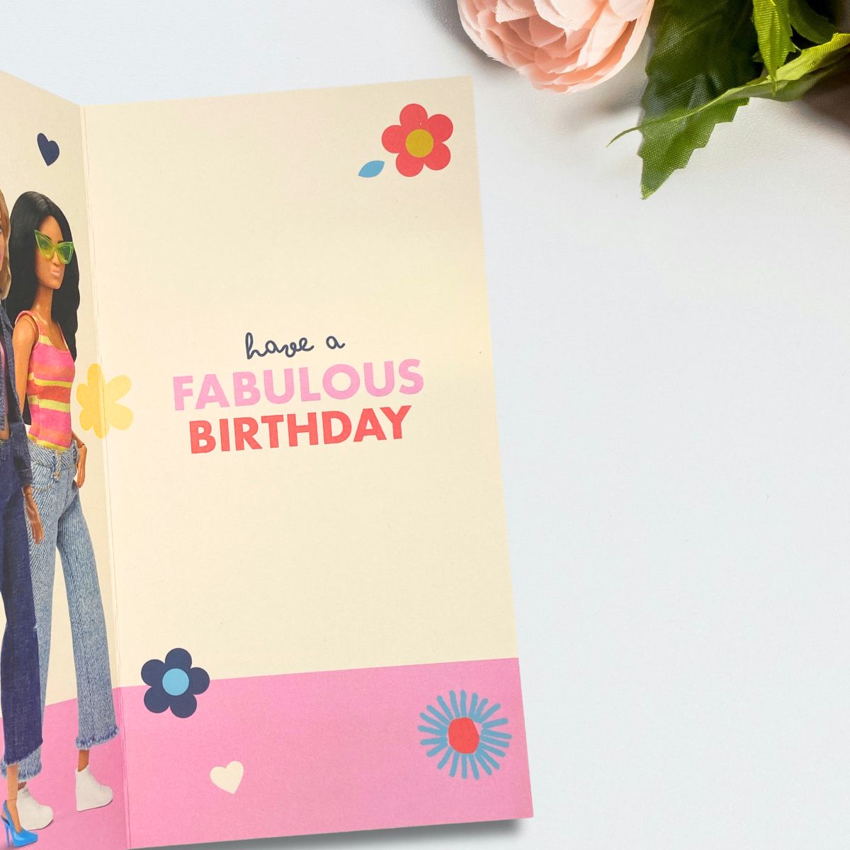 8th Birthday Card - Barbie Be Kind