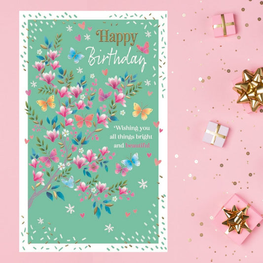 Enchanted Birthday Card - All Things Bright & Beautiful