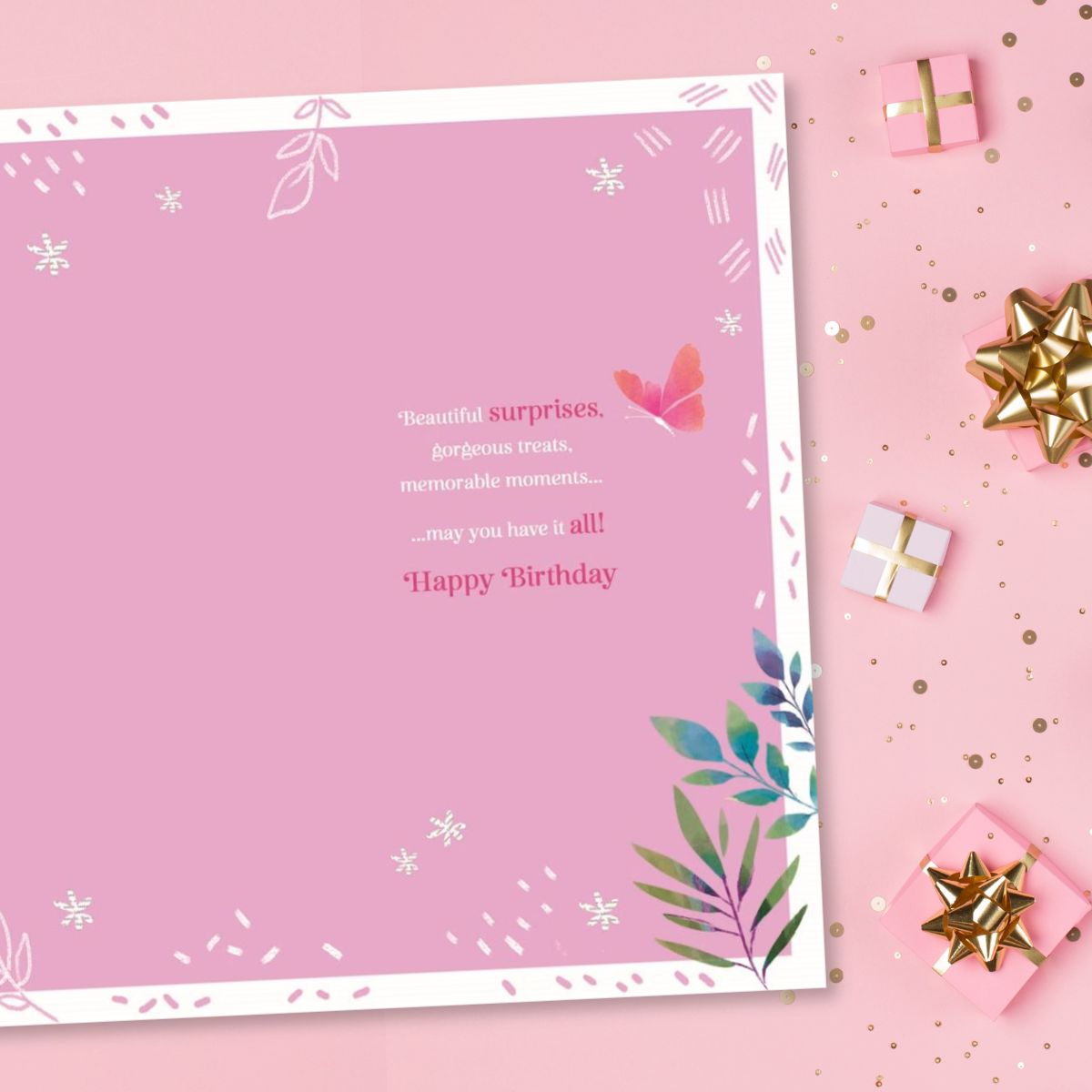 Enchanted Birthday Card - Happy Birthday Gift
