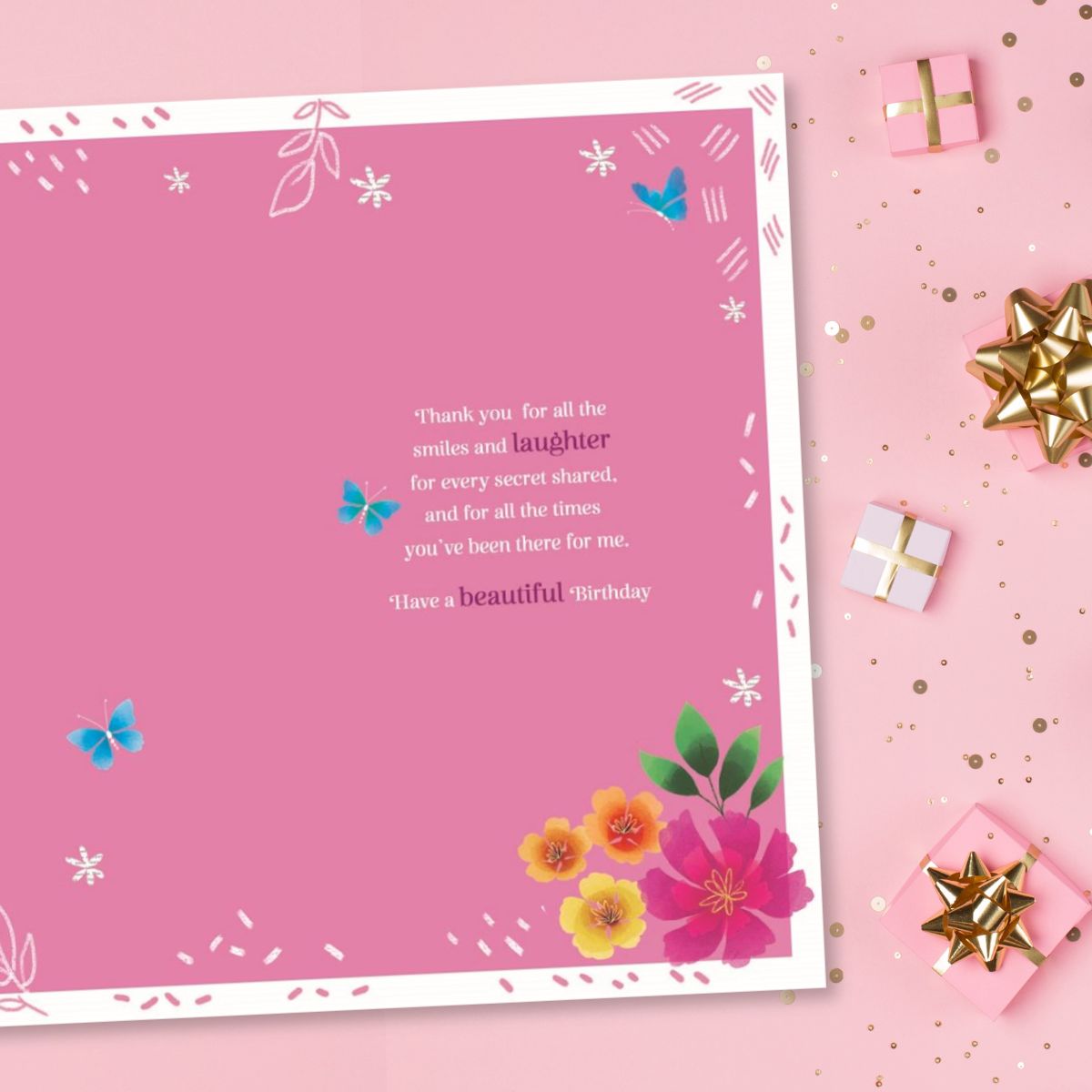 Enchanted Birthday Card - Amazing Friend