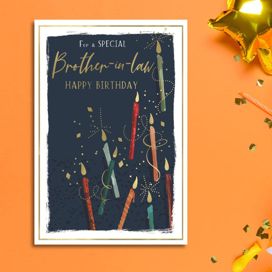 Brother-In-Law Birthday Card - Skylight Candles