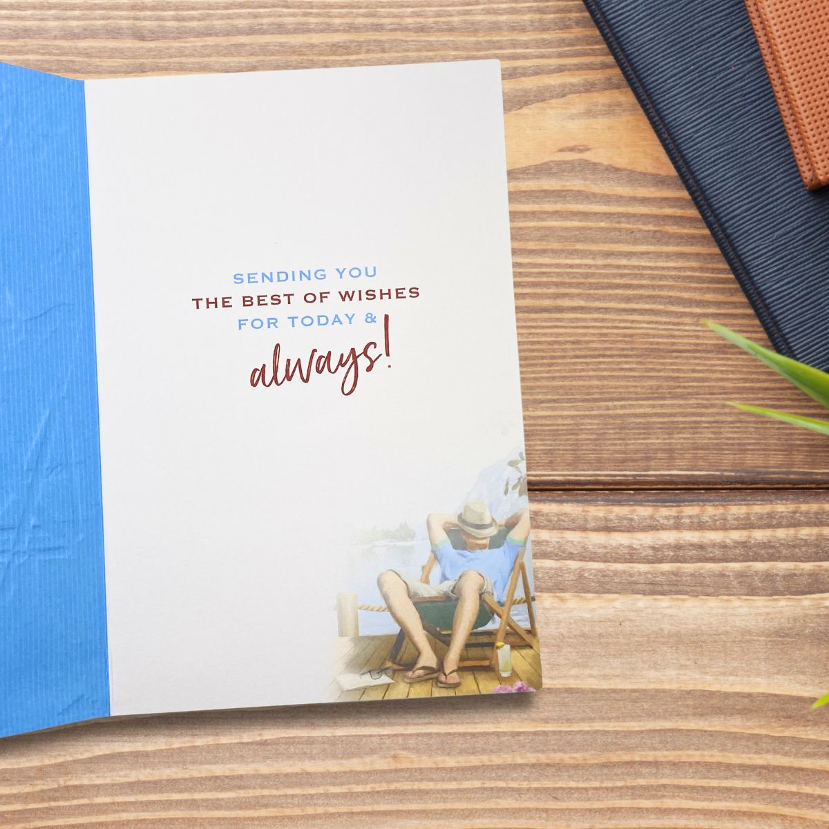 Heritage Birthday Card - Relax & Enjoy Your Day