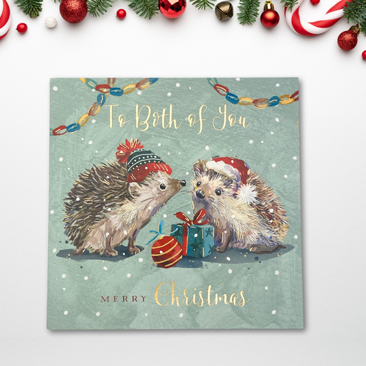 Both Of You Christmas Card - It's Christmas