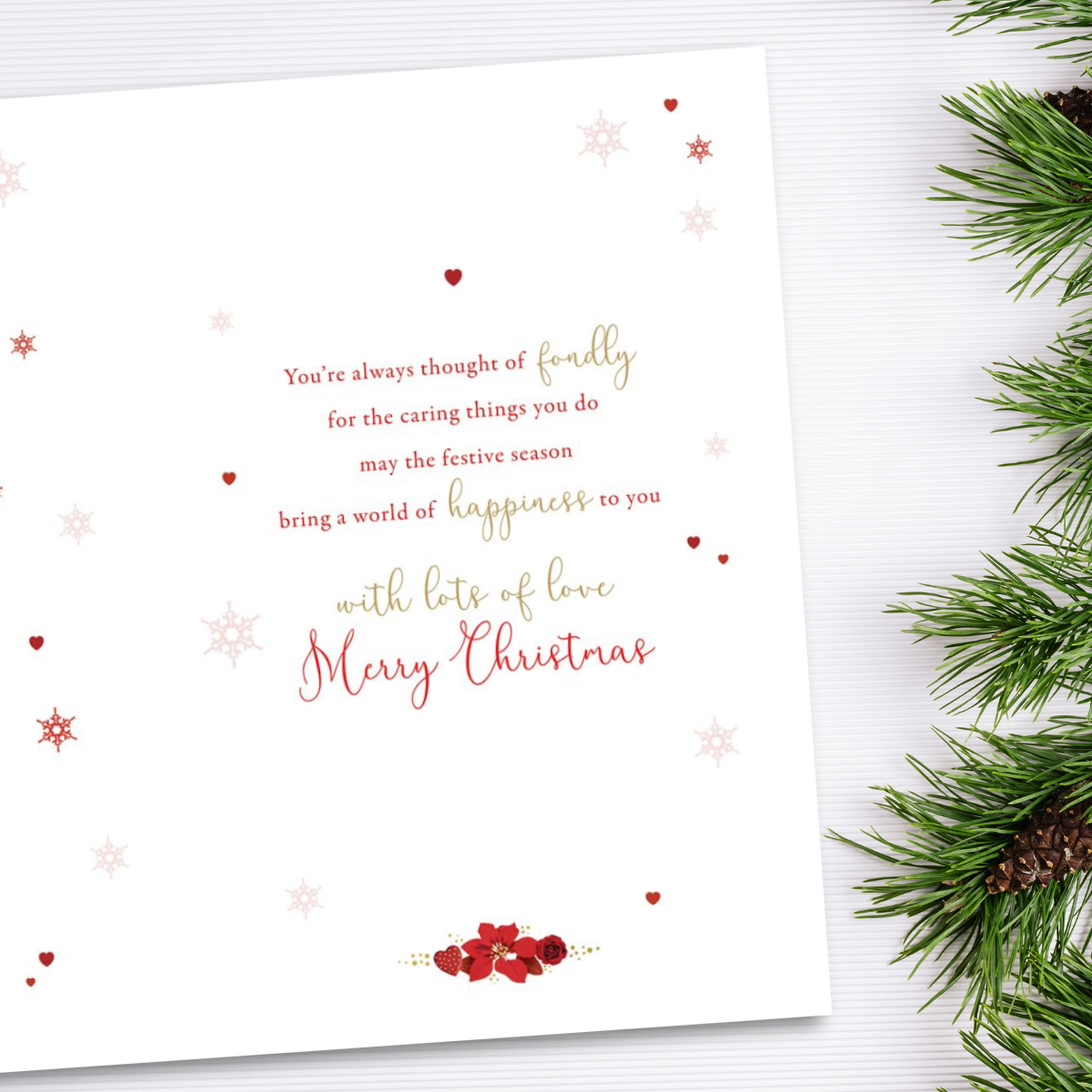 Brother & Sister-In-Law Christmas Card - Grass Roots