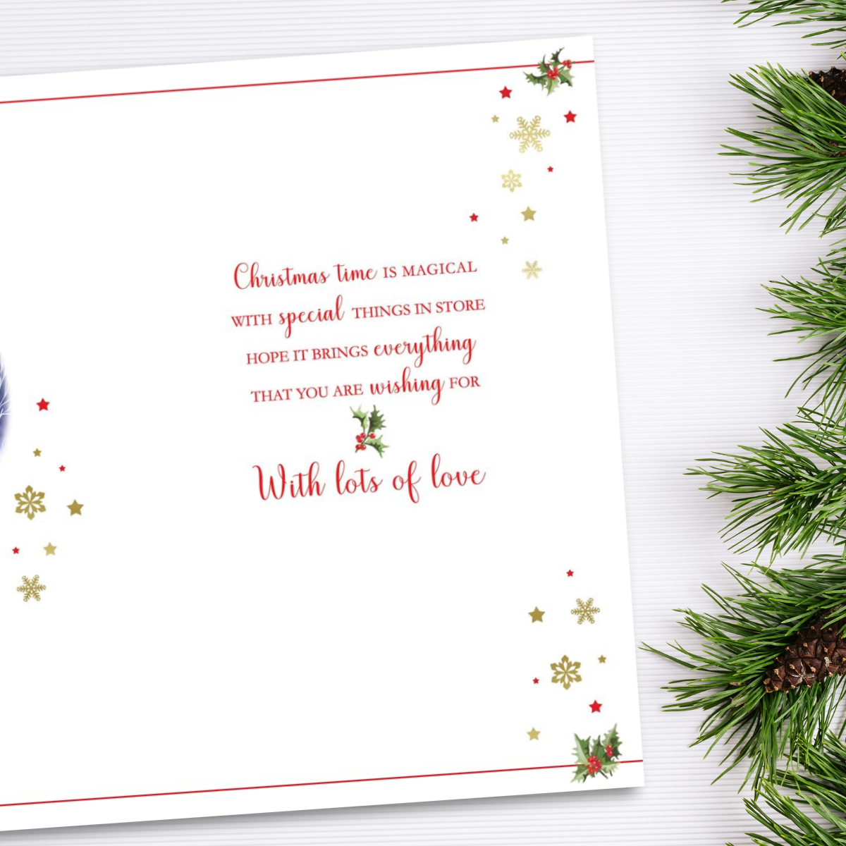 Grandchildren Christmas Card - Grass Roots