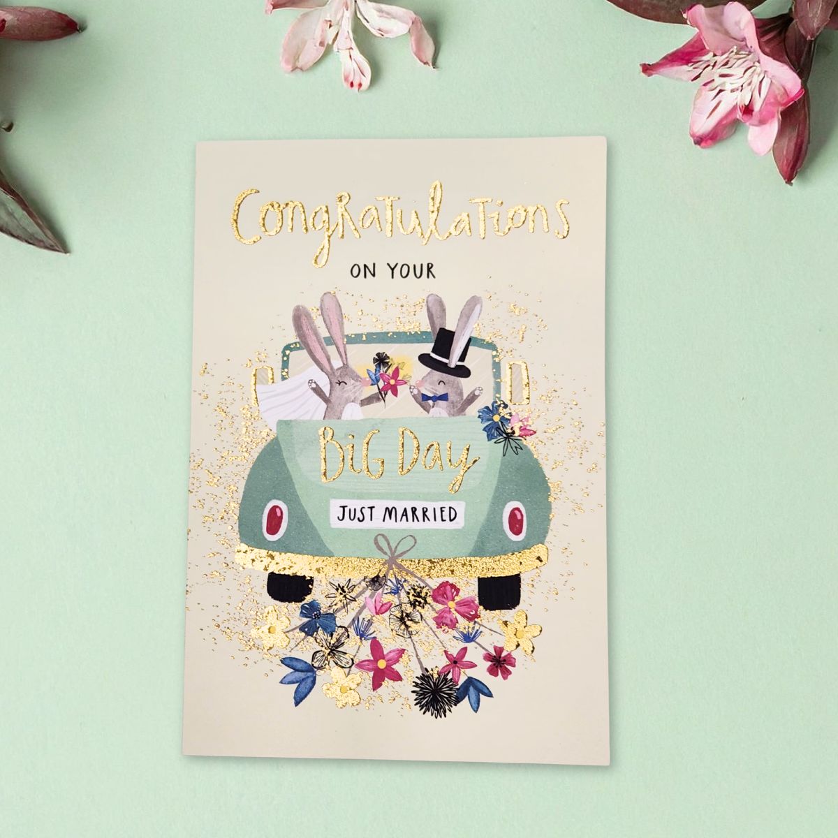 Wedding Day Card - Congratulations On Your Big Day