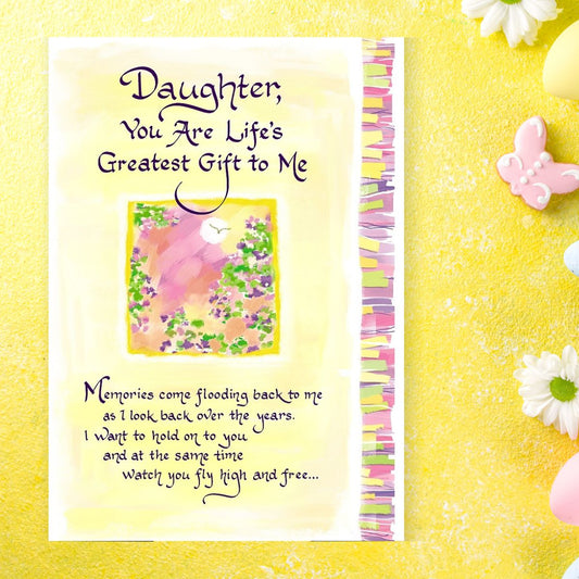 Daughter Card - 3-Fold Blue Mountain Arts