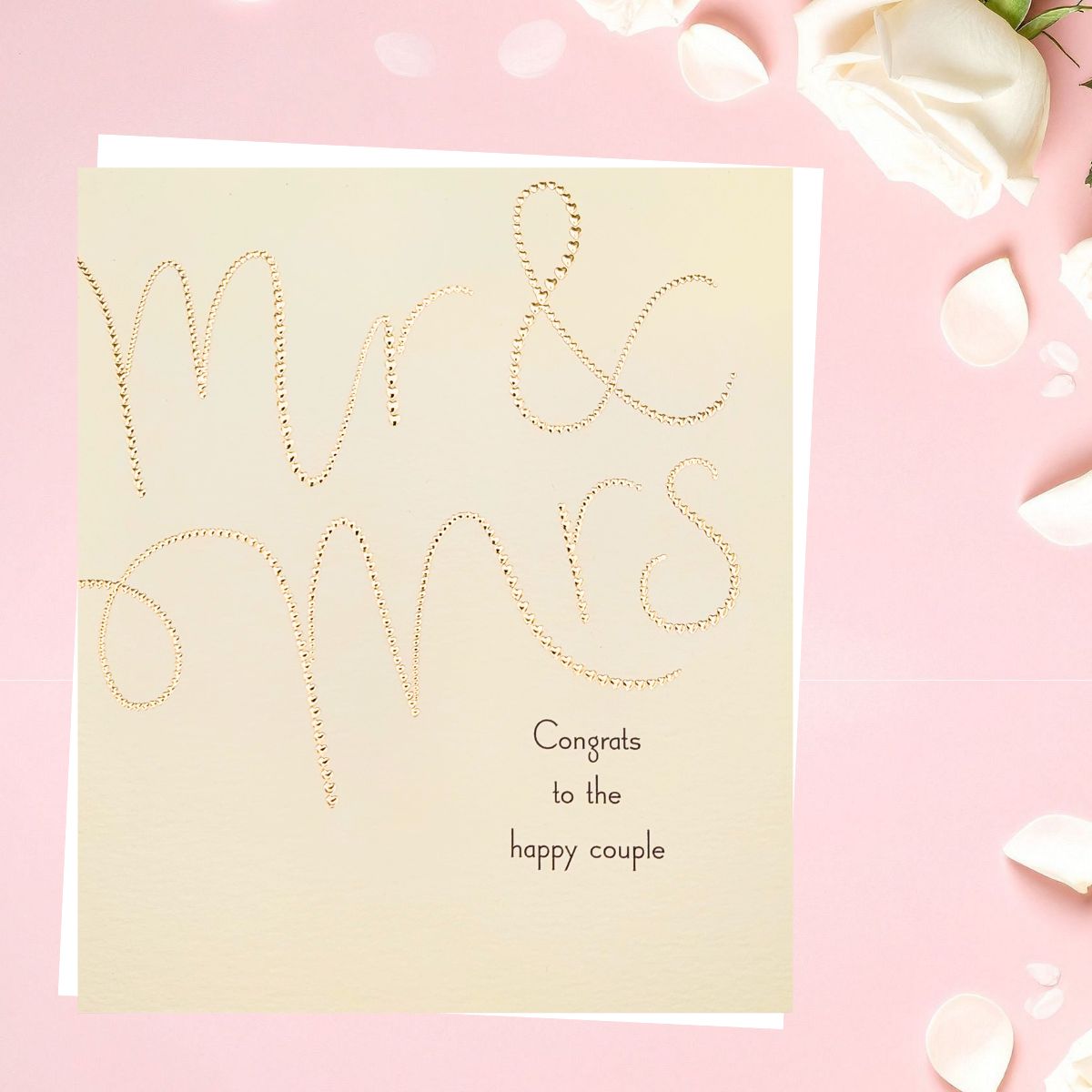 Wedding Day Card - Loop The Loop Mr & Mrs