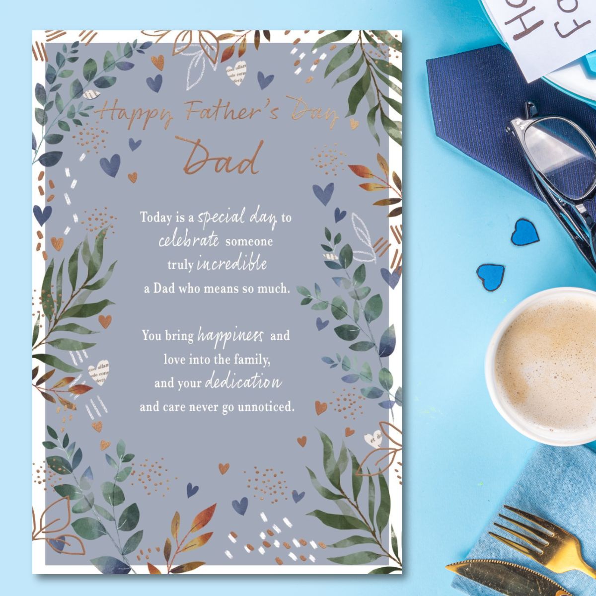 Dad Father's Day Card - Most Especially For You