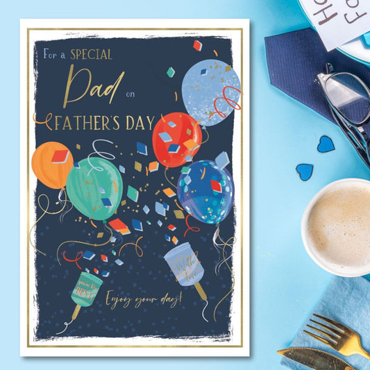 Dad Father's Day Card - Skylight Balloons